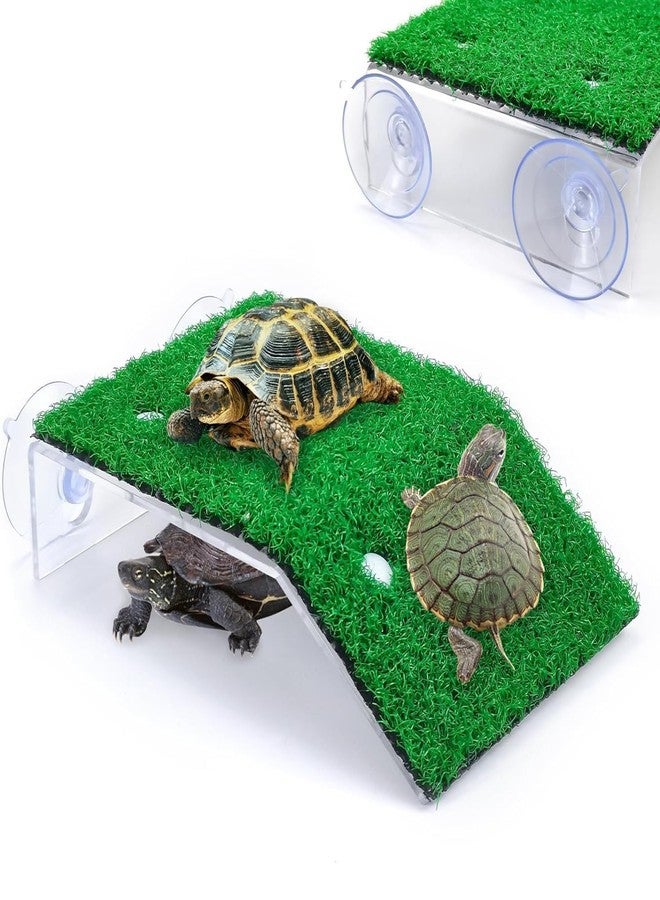 VAYINATO® CP-120 Turtle Reptile Tortoise Moss Island Basking Climbing Platform Turtle Ladder by Petzlifeworld - Image 1